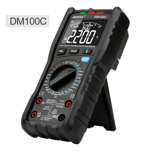 MESTEK DM100C Digital Multimeter Manual Automatic NCV Voltage Current Tester True RMS 10000 Counts