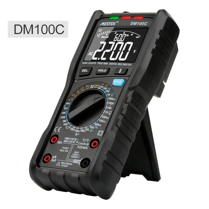 MESTEK DM100C Digital Multimeter Manual Automatic NCV Voltage Current Tester True RMS 10000 Counts