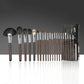 22pcs Professional Makeup Brush Set with Bag Wool Makeup Beauty Cosmetic Tools Kit Eyeshadow Lip Brush