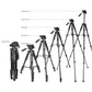 Zomei Q111 Black Camera Tripod Aluminum Alloy For SLR DSLR Live Broadcast Video Wildlife Photography