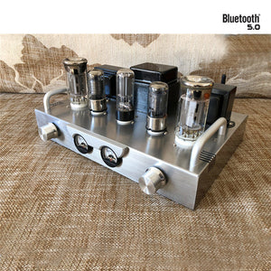 6J8P FU50 Small 300B Spartan F1 Tube Amplifier 8W+8W Finished Power Amplifier with 5.0 Bluetooth
