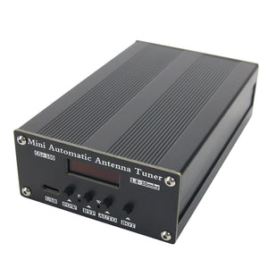 CGJ-100 1.8-30MHz Mini Automatic Antenna Tuner 0.91&quot; OLED Display For 5-100W Shortwave Radio Stations
