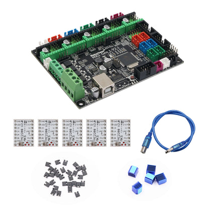 Makerbase MKS Gen-L Smoothieboard 3D Printer Control Board Motherboard MKS GEN-L V2.1 TMC2208 Driver