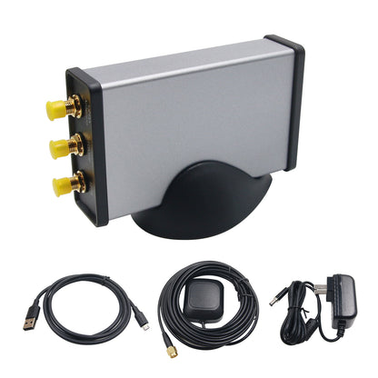 GPS Disciplined Clock GPS Disciplined Oscillator Frequency Standard for GPS BD Sine Wave Silver