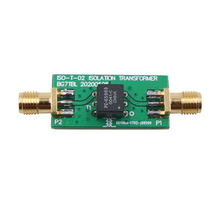 0.1M-550M 1:1 Isolation Transformer High Frequency Transformer SMA Connector Compact Size