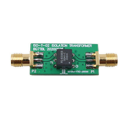 0.1M-550M 1:1 Isolation Transformer High Frequency Transformer SMA Connector Compact Size