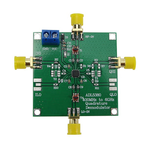 400MHz-6GHz IQ Frequency Mixer Module Quadrature Demodulator ADL5380 6GHz Bandwidth Mixing