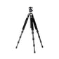 T2C40C-T2 Kit Carbon Fiber Tripod Professional Camera Tripod Stand 4-Section with Ball Head For SLR