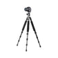 T2C40C-T2 Kit Carbon Fiber Tripod Professional Camera Tripod Stand 4-Section with Ball Head For SLR