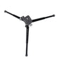T1A20D-T Mini Tripod Desktop Tripod Aluminum Alloy Load 10KG w/ Ballhead Quick Release Plate For DSLR