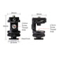 HB-02 Hot Shoe Tripod Head Mount Tilt Head For SLR Camera Fill Light Mobile Phone Bracket Monitor