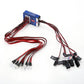 12 LED Lighting System Kit Smart Simulation RC Car Lights for Tamiya RC Car Parts 1/10 Drift Vehicle