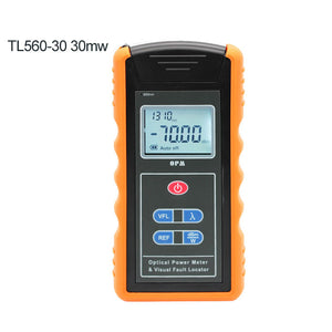 TL560 Fiber Optical Power Meter Multimeter -70 ~ + 10dBm/50 ~ + 26dBm Optional 30mw Power Red Light