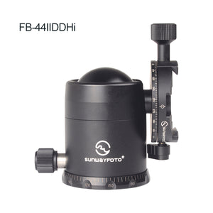 FB-44IIDDHi Tripod Ball Head Panoramic Tripod Head Load Capacity 30KG with Panning Clamp