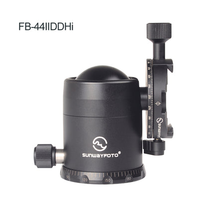 FB-44IIDDHi Tripod Ball Head Panoramic Tripod Head Load Capacity 30KG with Panning Clamp