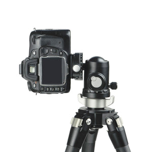 FB-44IIDDHX Tripod Ball Head Panoramic Tripod Head Load Capacity 30KG with Panning Clamp DDH-05N