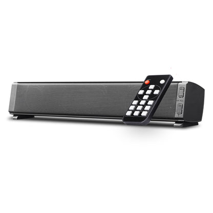 Bluetooth 5.0 Soundbar 20W Subwoofer TV Audio Sound Bar Speaker Support USB/TF/AUX for Home Outdoor