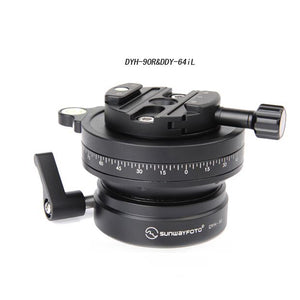 DYH-90Ri &amp; DDY-64iL Tripod Leveling Base &amp; Discal Clamp Load 15KG For Medium Large Format Cameras