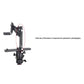 DMC-200R 200mm Vertical Rail with 90° Clamp For Arca Swiss Style Plates Panoramic Photography