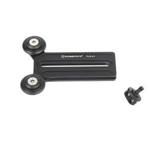 YLS-01 Y-Type Lens Support Camera Lens Support Adjustable Height For Long Telephoto Lenses