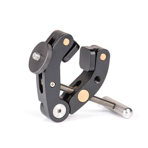 PF-01 C Clamp Adjustable Locking Knob 1/4&quot; Screw Hole For Ball Head Tripod Photography Accessories