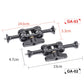 GA-03 Magic Arm Mini Ball Head Load 6KG For Action Camera Mobile Phone Bracket L Bracket Video Light