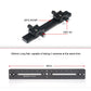 3D-1 Kit Tripod Head with Slide Load 4KG For Dual Cameras Panoramic &amp; Close-Up Photography