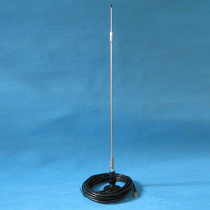 Car Antenna Roof Transmitting Antenna w/ 8m Feeder 150W 3dBi Gain 76-108MHz Frequency Adjustable