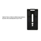DPG-76R 76mm Universal QR Plate Quick Release Plate Perfect For Zoom Lens Arca Style Plate