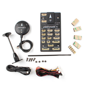 Pixhawk4 Flight Controller Plastic Version PX4/APM Open Source Firmware w/ M8N LED Buzzer GPS Module