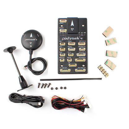 Pixhawk4 Flight Controller Plastic Version PX4/APM Open Source Firmware w/ M8N LED Buzzer GPS Module