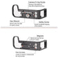 PCL-RP Dedicated Camera L Bracket Quick Release Plate Photography L Plate Bracket For Canon EOS RP