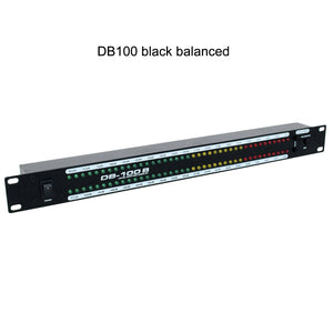 Music Spectrum LED Display Stereo Sound Control Volume Level Indicator Dual 40 Seg DB100 Black Balanced