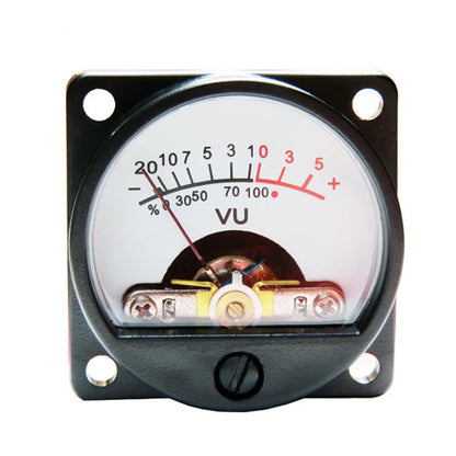 VU Meter AC/DC 6-12V Audio Level Meter Indicator with Warm Backlight Power Amplifier Accessories