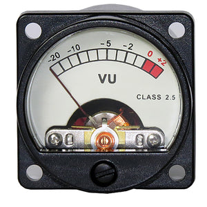 VU Meter Audio Level Meter Indicator with Warm Backlight AC/DC 6-12V Power Amplifier Accessories