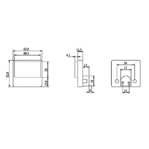 Power Amplifier Luminous VU Meter DB Level Meter Audio Level Indicator w/ AC/DC 6-12V Backlight