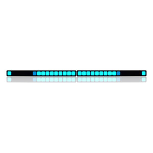 Car Sound Control Music Level Indicator Audio Music Spectrum Light Bar Decoration Atmosphere Light