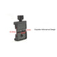 DDC-37 Quick Release Clamp Screw Knob Clamp Jaw Length 37mm For DSLR Tripod Ball Head