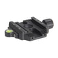 DDC-60X Screw Knob Clamp Quick Release Clamp Jaw Length 66mm For DSLR Tripod Ball Head