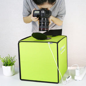 PU5032G 30cm/11.8&quot; Portable Photo Studio Tent Foldable Photography Tent Kit Dimmable Light Tent