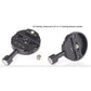 DDY-64iL Quick Release Clamp Discal Clamp Long Handle Diameter 64mm For Arca-Swiss Style Plates
