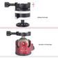 DDY-60p0 Quick Release Clamp Discal Clamp Diameter 60mm For Arca P0 Ball Head QR Clamp
