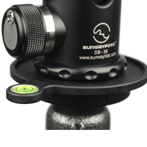 LP-76 Offset Bubble Level Plate Discal Leveling Plate Diameter 76mm For Tripod Ball Head