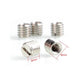5pcs TN-2 Tripod Adapter Screw Bushing 9mm 1/4-Inch to 3/8-Inch Stainless Steel Slotted Post Type