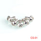 5pcs CS-1 Camera Screws 1/4-20 Captive Screw Stainless Steel Photography Accessories For Cameras