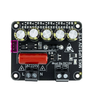 Makerbase MKS UPS 12V Module 3D Printer Parts Power Outage Detection Power Off Lift Z Axis