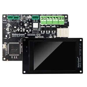 Makerbase MKS DLP 3D Printer Control Board LCD Photocuring Motherboard w/ TFT35 Display