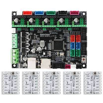 Makerbase MKS SGen_L V1.0 3D Printer Control Board 32 Bit Motherboard w/ 5pcs TMC2208V2.0