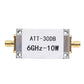 10W 30DB RF Attenuator SMA Fixed Attenuator Work with Power Meter Spectrum Analyzer
