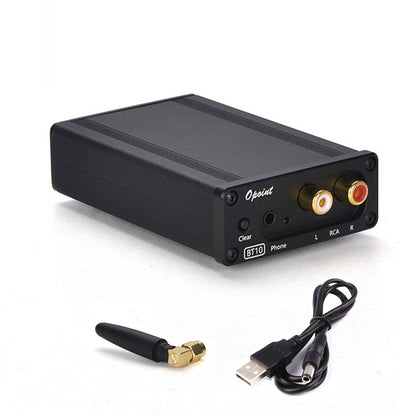 BT10 Home Car Bluetooth Receiver Bluetooth DAC Receiver CSR8675 ES9018 Assembled + USB Power Cord